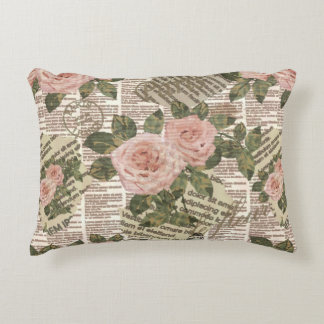 Almofada Decorativa Papel de parede viagem de Paris sem costura. Jorna