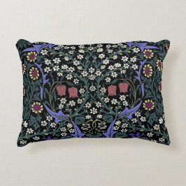 Almofada Decorativa Papel de parede vitoriano William Morris Blackthor