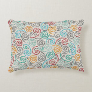 Almofada Decorativa Papel rumpled rico do bordado
