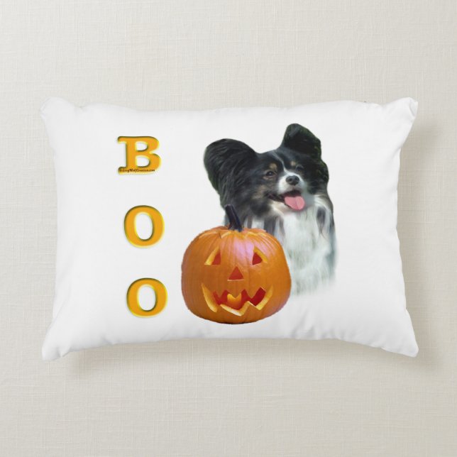 Almofada Decorativa Papillon Halloween BOO (Frente)
