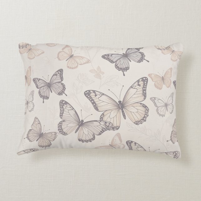 Almofada Decorativa Papillons (Verso)
