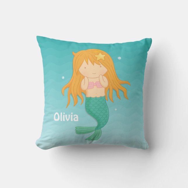 Almofada Decorativa para Quarto de Meninas com Tem (Frente)
