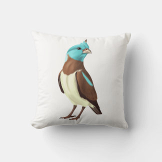 almofada decorativa «pássaro azul dos sonhos»