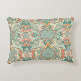 Almofada Decorativa Pastel Abstrato Paisley Pattern