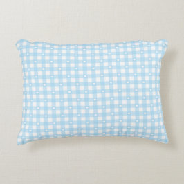 Almofada Decorativa Pastel Blue Checks