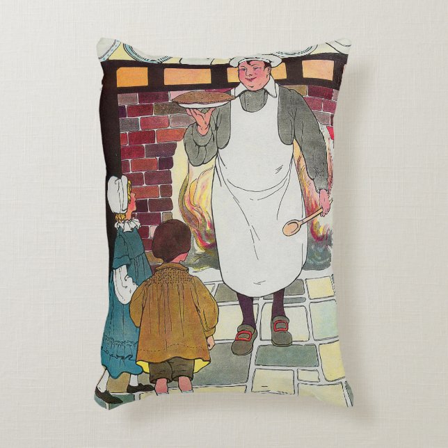 Almofada Decorativa Pat-a-cake, pat-a-cake, homem de Baker (Frente(Vertical))