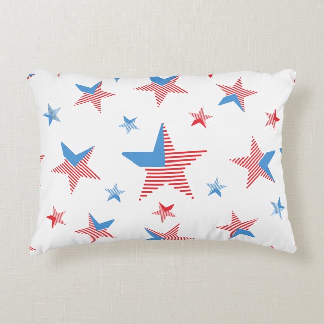 Almofada Decorativa Patriot dos Estados Unidos (Frente)