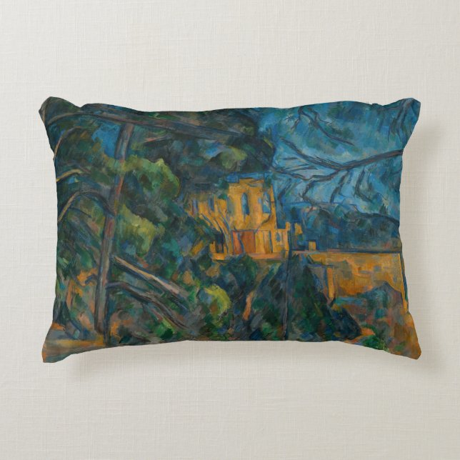 Almofada Decorativa Paul Cezanne - Castelo Negro (Frente)