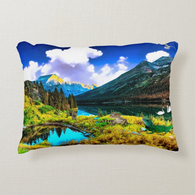 Almofada Decorativa Paz na Terra (Frente)