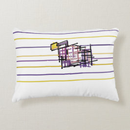Almofada Decorativa Peixe-Anjo Verão Alegria