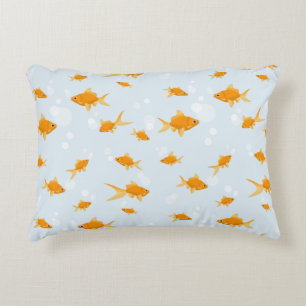 Almofada Decorativa Peixe-Justo Nadando na Água