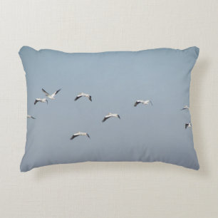 Almofada Decorativa Pelicanos em Voo