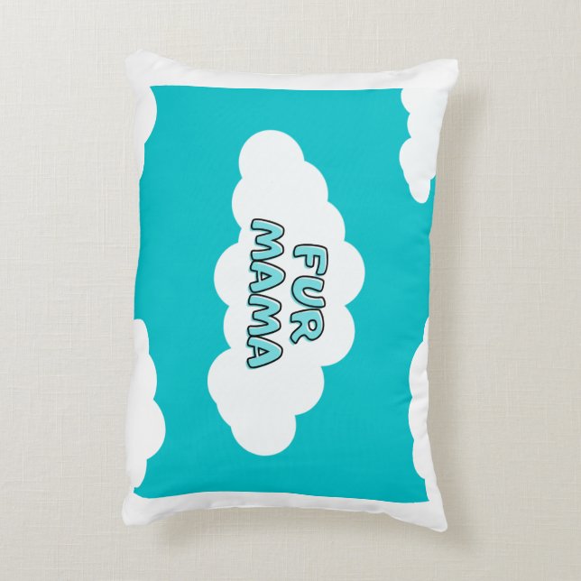 Almofada Decorativa Pelo Travesseiro da mamãe (Verso(Vertical))