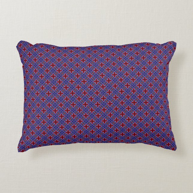 Almofada Decorativa Pentas On Purple (Frente)