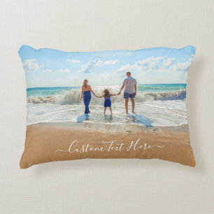 Almofada Decorativa Personalizado seu Travesseiro de Fotografias com T