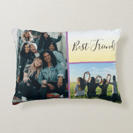 Almofada Decorativa Personalizar a Cotação Chic dos Melhores Amigos Mo