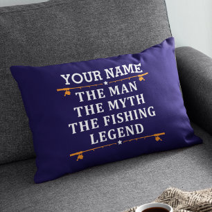 Almofada Decorativa Personalizou O Homem O Mito Da Lenda De Pesca