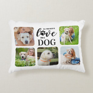 Almofada Decorativa Pet Fotografia Personalizada do Pet Lover de Cão 