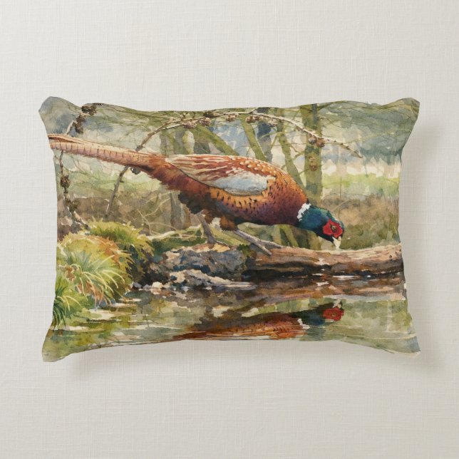 Almofada Decorativa Pheasant  (Frente)