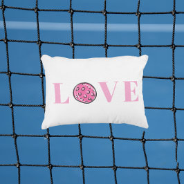 Almofada Decorativa Pickleball Rosa Pickleball Pink Love
