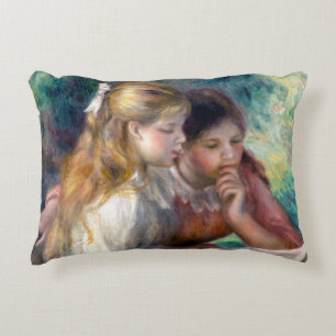 Almofada Decorativa Pierre-Auguste Renoir - A Leitura