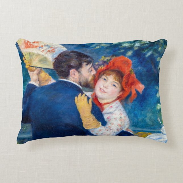 Almofada Decorativa Pierre-Auguste Renoir - Dança do País (Frente)