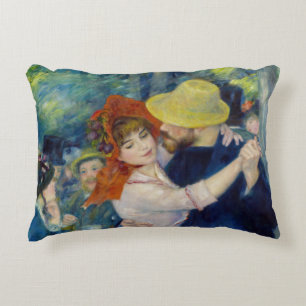 Almofada Decorativa Pierre-Auguste Renoir - Dança em Bougal