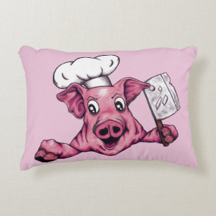 Almofada Decorativa Piggy, O Arremesso De Arte Engraçado De Maníaco Ha