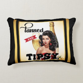 Almofada Decorativa Pin-up de Travesseiro Bronzeada e Alegrete