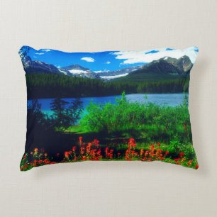 Almofada Decorativa Pincel Indiano Flores Silvestres