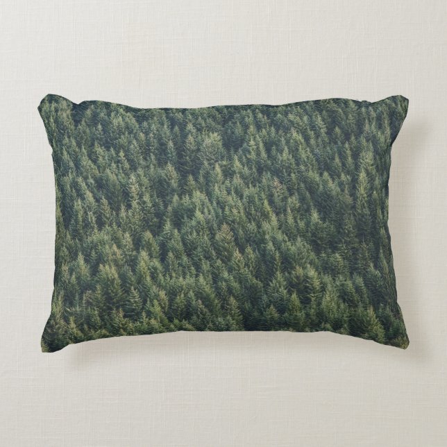 ALMOFADA DECORATIVA PINE ÁRVORE FLORESTA (Frente)