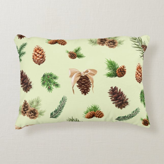 Almofada Decorativa Pine Cones (Frente)