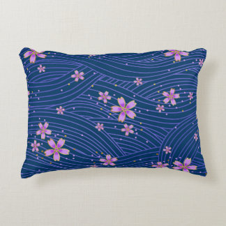 Almofada Decorativa pink purple and blue