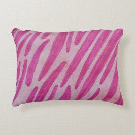 Almofada Decorativa Pink zebra stripes