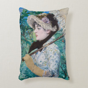 Almofada Decorativa Pintura impressionista de Le Printemps Édouard