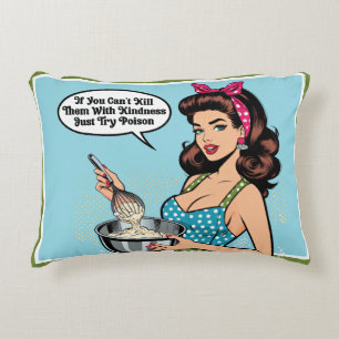 Almofada Decorativa Pinup_ com gentileza