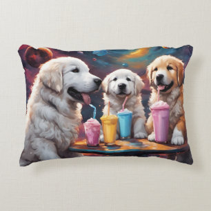 Almofada Decorativa Pirenéus excelentes Puppies N Milhares