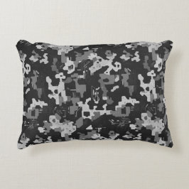Almofada Decorativa Pixel Camo Stealth