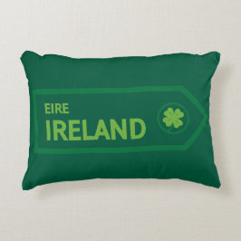 Almofada Decorativa Placa de Estrada da Irlanda