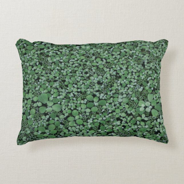 Almofada Decorativa Planta de folha verde (Frente)