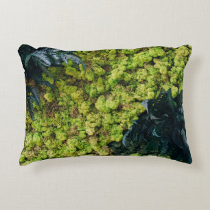 Almofada Decorativa Plantas de folhas verdes
