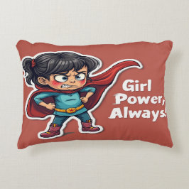 Almofada Decorativa Poder para Meninas Sempre