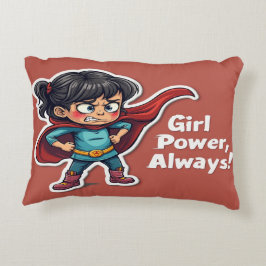 Almofada Decorativa Poder para Meninas Sempre