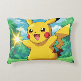 Almofada Decorativa Pokémon und seine Treue Freunde