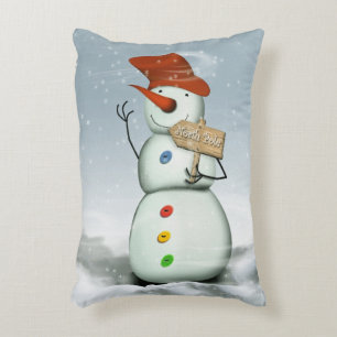 Almofada Decorativa Polonês Norte - Snowman