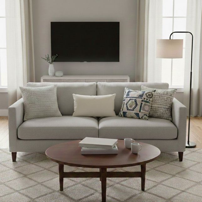 Almofada Decorativa Pombo Branco Cor Sólida (Criador carregado)