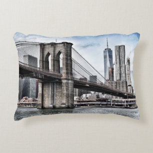 ALMOFADA DECORATIVA PONTE BROOKLYN DURANTE O DIA