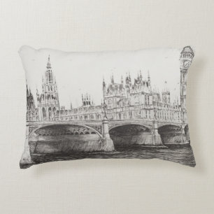 Almofada Decorativa Ponte Londres Reino Unido de Westminster.