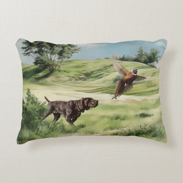 Almofada Decorativa Ponteiros abreviados alemães (Frente)