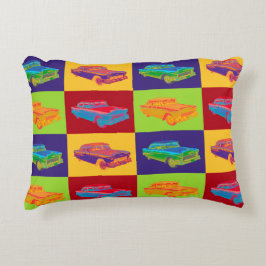 Almofada Decorativa Pop art 1955 do Bel Air de Chevrolet